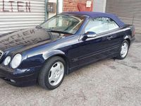 Gebraucht Mercedes CLK200 Elegance 163 PS (119 kW) 2000 Blau Cabrio