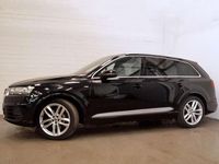 Brugt Audi Q7 S-Line 272 HK (200 kW) 2016 Sort SUV