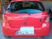 Gebraucht Toyota Yaris 87 PS (63 kW) 2007 Rot Kleinwagen