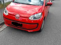Gebraucht VW up! 60 PS (44 kW) 2012 Rot Kleinwagen