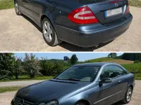 Gebraucht Mercedes CLK200 Elegance 163 PS (119 kW) 2005 Blau Coupé