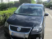 Gebraucht VW Touran Cross 140 PS (102 kW) 2009 Schwarz Van / Kleinbus