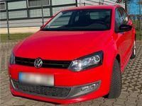 Gebraucht VW Polo Style 90 PS (66 kW) 2011 Rot Kleinwagen