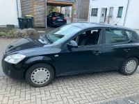Gebraucht Kia Ceed 2007 Schwarz Kleinwagen