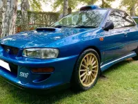 Gebraucht Subaru Impreza 280 PS (205 kW) 2000 Blau Limousine