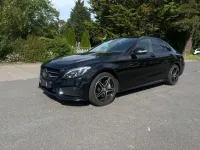 Gebraucht Mercedes C400 AMG line 333 PS (244 kW) 2015 Obsidianschwarz  metalliclack Limousine
