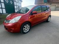 Gebraucht Nissan Note Pure 88 PS (64 kW) 2009 Rot Kleinwagen