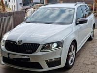 Gebraucht Skoda Octavia RS 184 PS (135 kW) 2015 Weiß Kombi