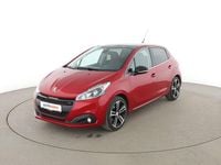 Gebraucht Peugeot 208 Allure 2017 Rot Kleinwagen