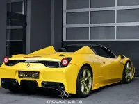 Second-hand Ferrari 458 566 CP (416 kW) 2012 Galben Cabrio