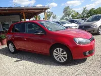 Gebraucht VW Golf VI Style 105 PS (77 kW) 2011 Rot Kleinwagen