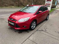 Gebraucht Ford Focus SYNC Edition 101 PS (74 kW) 2014 Candyrot metallic Kleinwagen