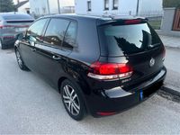 Gebraucht VW Golf VI 102 PS (75 kW) 2009 Schwarz Kleinwagen