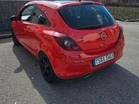 Gebraucht Opel Corsa Color Edition 80 PS (58 kW) 2009 Rot Kleinwagen