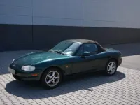 Gebraucht Mazda MX5 110 PS (80 kW) 2000 Grün Cabrio
