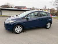 Gebraucht Ford Fiesta Trend 82 PS (60 kW) 2009 Blau Kleinwagen