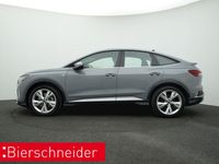 Gebraucht Audi Q4 Sportback e-tron S-Line 150 kW (204 PS) 2022 Grau SUV