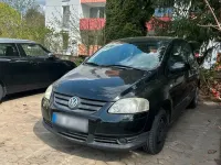 Gebraucht VW Fox 70 PS (51 kW) 2009 Schwarz Kleinwagen
