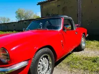 Gebraucht Triumph Spitfire 69 PS (50 kW) 1980 Rot Cabrio