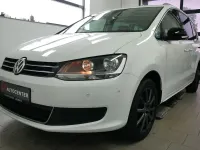 Gebraucht VW Sharan IQ Drive 150 PS (110 kW) 2019 Weiß Van / Kleinbus