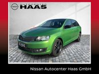 Gebraucht Skoda Rapid Style 90 PS (66 kW) 2014 Rallyegrün metallic Kleinwagen