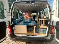 Gebraucht Citroën Berlingo First 75 PS (55 kW) 2009 Weiß Van / Kleinbus