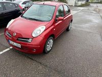 Gebraucht Nissan Micra Acenta 80 PS (58 kW) 2007 Rot Kleinwagen