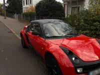 Używany Smart Roadster 61 KM (44 kW) 2004 Czerwony Kabriolet