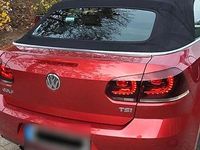 Gebraucht VW Golf Cabriolet 105 PS (77 kW) 2012 Rot Cabrio