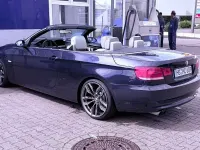 Gebraucht BMW 325 Cabriolet Sport Line 218 PS (160 kW) 2008 Blau Cabrio