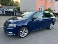 Gebraucht Skoda Fabia 90 PS (66 kW) 2016 Blau Limousine