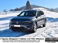Gebraucht VW Tiguan Allspace Highline 190 PS (139 kW) 2018 Grau SUV