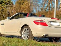Gebraucht Mercedes SLK350 306 PS (225 kW) 2011 Weiß Cabrio