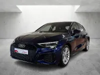 Używany Audi A3 S-Line 150 KM (110 kW) 2024 Niebieski Sedan/Limuzyna