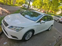 Gebraucht Seat Leon 105 PS (77 kW) 2015 Weiß Kombi