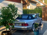 Gebraucht Mercedes SL500 306 PS (225 kW) 2000 Silber Cabrio