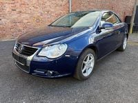 Usata VW Eos 150 CV (110 kW) 2007 Blu Cabrio