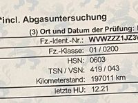 gebraucht VW Golf IV 1.4 TÜV bis 2026