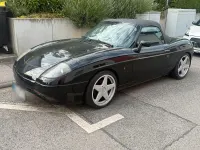 Gebraucht Fiat Barchetta 131 PS (96 kW) 1998 Schwarz Cabrio
