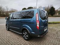 Gebraucht Ford Transit Custom Active 150 PS (110 kW) 2021 Chromablau metallic Van / Kleinbus