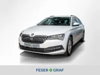 Gebraucht Skoda Superb Ambition 150 PS (110 kW) 2022 Moon weiss Kombi