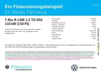 Gebraucht VW T-Roc R-line 150 PS (110 kW) 2022 Blaulapiz blue metallic SUV