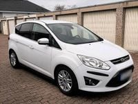 Gebraucht Ford C-MAX Titanium 125 PS (91 kW) 2013 Weiß Van / Kleinbus