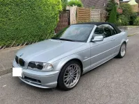 Gebraucht BMW 320 Cabriolet 170 PS (125 kW) 2001 Titansilber metallicsilber metallic Cabrio