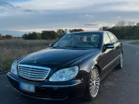 Gebraucht Mercedes S320 204 PS (150 kW) 2003 Schwarz Limousine