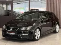Usata Seat Leon FR 150 CV (110 kW) 2017 Nero Berlina