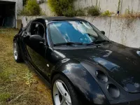 Gebraucht Smart Roadster 82 PS (60 kW) 2003 Schwarz Cabrio