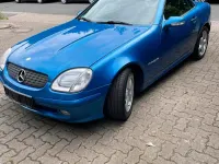 Gebraucht Mercedes SLK230 197 PS (144 kW) 2001 Blau Cabrio