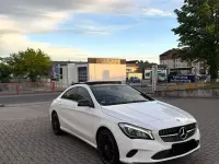 Gebraucht Mercedes CLA180 AMG line 122 PS (89 kW) 2018 Weiß Coupé