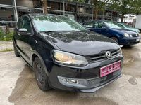 Gebraucht VW Polo Team 60 PS (44 kW) 2011 Schwarz Kleinwagen